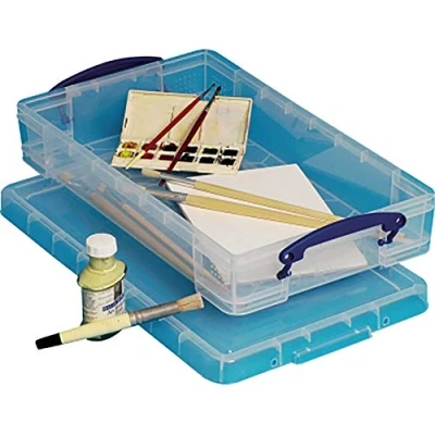 Image de Really useful box boîte de rangement 6C 39 x 10 24 cm transparent 6l