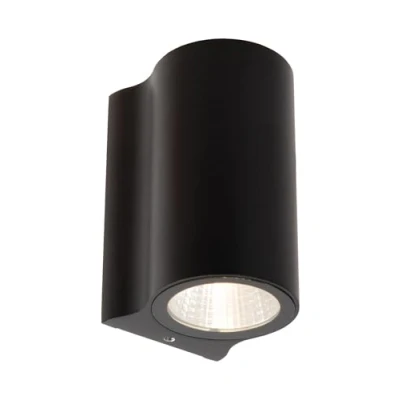 Image de Lucide Akra applique murale extérieure 5,5 x 6,5 10 cm 8W LED incl. IP54 noir