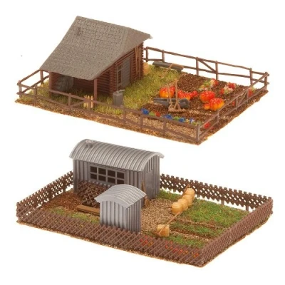 Image de Faller F272552 Modélisme Set Jardin Ouvrier 3