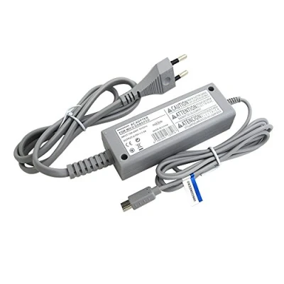 Image de WINGONEER® câble de corde d&#039;alimentation d&#039;énergie d&#039;adapteur à C.A. d&#039;UE du wii u GamePad Nintendo