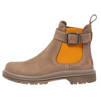 Image de *Art Bottines Taupe skimo, Femme, Taille: 37, skimo Nubuck