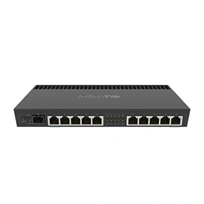 Image de Mikrotik RB4011IGS+RM Routeur connecté Gigabit Ethernet Noir
