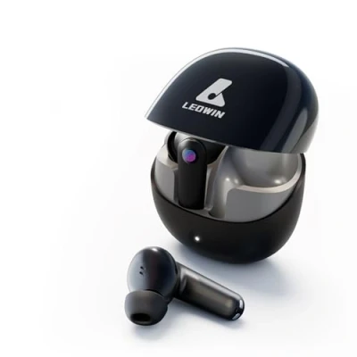 Image de Leowin Ecouteurs Bluetooth sans Fil, Casque 5.3, écouteurs Fil avec 4 Microphones pour des appels clairs, ENC ANC reducteur de Bruit et Mode Transparence, 40 Heures d&#039;autonomie