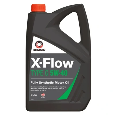 Image de Comma X Flow G 5W 40 5I Huile moteur XFG5L RENAULT: MASTER 3, Clio 4, TOYOTA: RAV4 III SUV, MERCEDES BENZ: Classe A