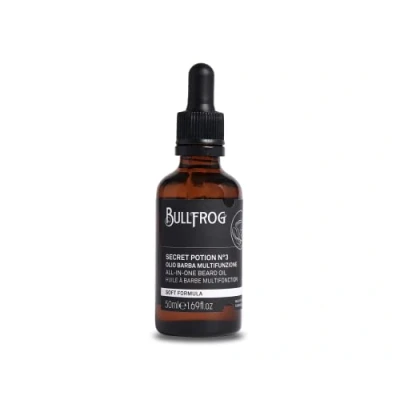 Image de Bullfrog Secret Potion N.3 Huile à barbe tout en un 50 ml Enrichie de nombreux ingrédients nutritifs