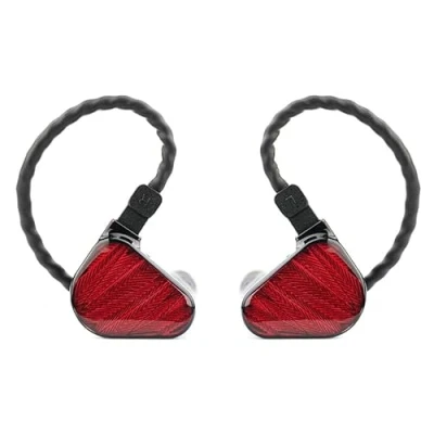 Image de TRUTHEAR X Crinacle Zero : Écouteurs Intra Auriculaires Double Dynamique Rouge