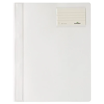 Image de Durable 250002 Porte Documents Opaque Format A4 Blanc, Lot de 25