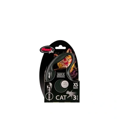 Image de FLEXI Laisse rétractable Classique pour Chien Noir Taille XS 3 m