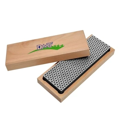 Image de DMT W6X 6 Inch Diamond Whetstone Sharpener, Extra Coarse with Hardwood Box
