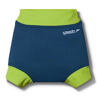 Image de Speedo pour enfants Learn to Swim couche de natation bébé, Bleu/Vert, 12 18 mois