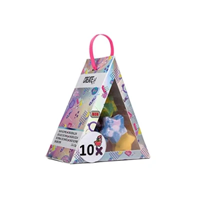 Image de CREATE IT Set de 10 bombes bain étoile pour enfant fille 84413B