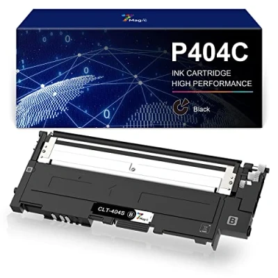 Image de CLT K404S Cartouche de Toner Remplacement pour Samsung P404C Xpress SL C480w C480 C480fw C480FN C430 C430W C432 C432w C433 C482 C483 C483w (1 Noir)