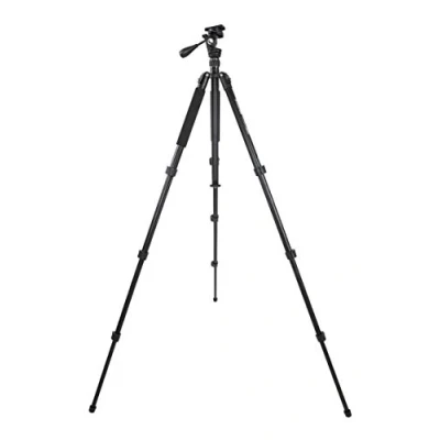 Image de Celestron 82051 Hummingbird Fast Action Pan Tilt Head Tripod for a Spotting Scope, Binocular Or Camera, Black