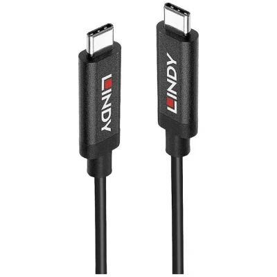 Image de Lindy 43308 câble USB 3.2 Gen 2 (3.1 2) 5 m C Noir Neuf