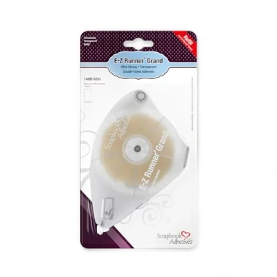 Image de E Z Runner Grand ultra résistant recharge pour dérouleur d&#039;adhésif double face et permanent 8 mm x 42 m de 3L