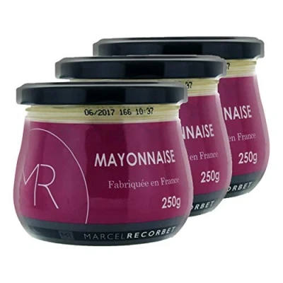 Image de Lot 3x Mayonnaise à la moutarde de Dijon MR pot 250g