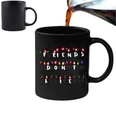 Image de Stranger Things Friend&#039;s Don&#039;t Lie Magic Morphing Mug 311,8 gram à café en céramique Tasse thé