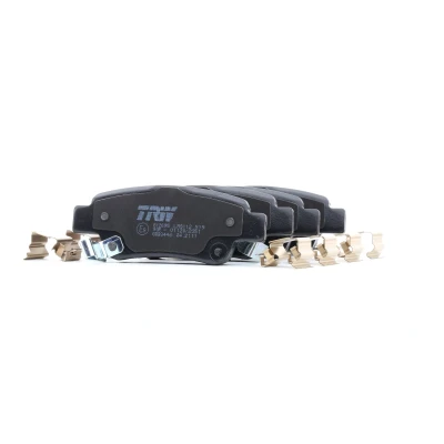 Image de TRW COTEC GDB3446 Jeu de plaquettes frein avec indicateur d&#039;usure vis d&#039;étrier accessoires HONDA: CR V 3, 4