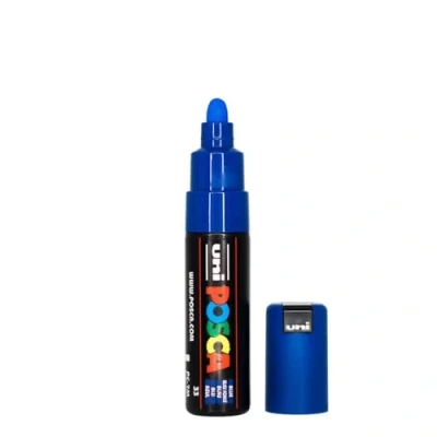 Image de uni ball 181351 Marqueur POSCA à pointe ogive large, bleu