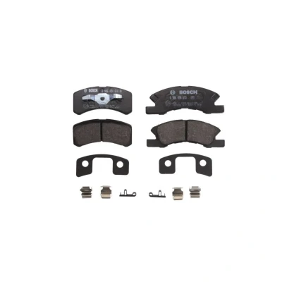 Image de BOSCH 0 986 494 610 Jeu de plaquettes frein DAIHATSU: Cuore 6, Sirion II, Trevis, MITSUBISHI: Mirage / Space Star 3/5 portes, Berline