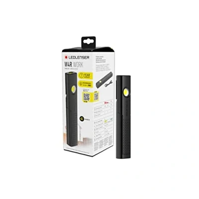 Image de Ledlenser W4R Lampe torche de travail portable USB 220 lumens d&#039;inspection rechargeable sans fil magnétique LED