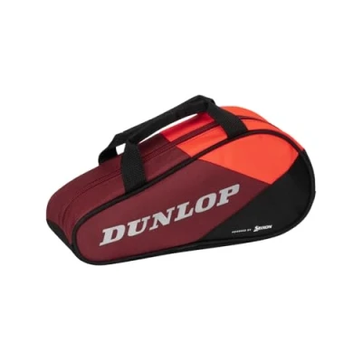 Image de DUNLOP Bag Mini Raquette Unisexe, Noir/Rouge, Taille Unique