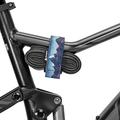 Image de Granite Rockband+ Sangle de Transport Cadre pour Chambres à Air et Kit d&#039;Outils Vélo, Solution Rangement Attacher du Matériel Supplémentaire Votre VTT (Vue sur la Montagne)
