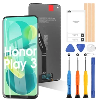 Image de Ecran pour Huawei P40 Lite E/Honor Play 3 / Enjoy 10 Honor 9C 4T Y7p LCD Display Tactile Panneau Assemblé D&#039;Affichage avec Kit De Réparation (Non Lite)