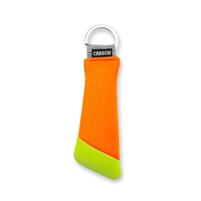 Image de Carson Porte clés flottant avec technologie légère de noyau en mousse, Vert/Orange (FA 30), vert/orange, Taille unique,