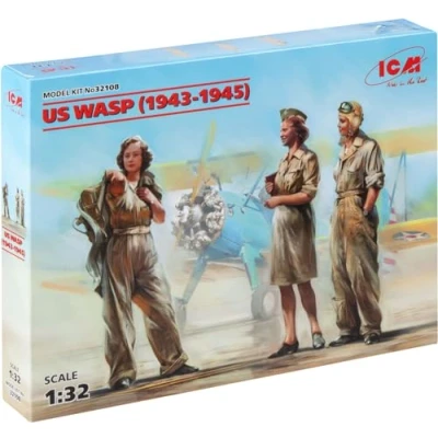 Image de ICM ICM32108 1:32 US Wasp 1943 1945 (3 Figures)