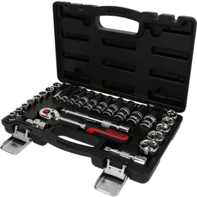 Image de KS TOOLS 918.0627 Coffret de douilles 3/8 CHROMEplus 27pcs
