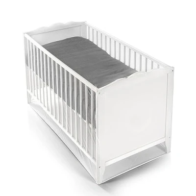 Image de Reer BiteSafe Moustiquaire pour lit d&#039;enfant bébé Blanc 87040 Très Grand modèle