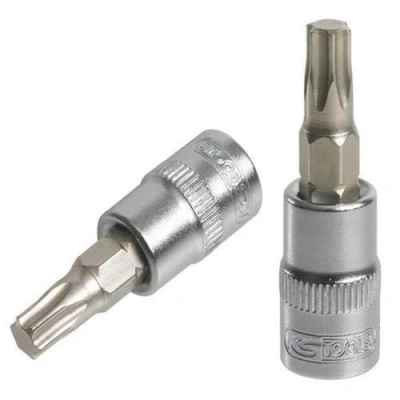 Image de KS Tools 922.1485 Douille tournevis TORX® 1/4&#039;&#039;, L.37 mm T40 Gamme ULTIMATE® En Chrome Vanadium Finition chromée satinée
