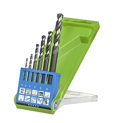 Image de KWB Batterie De rechange Top Métal perçage Hi NOX (Brève spirale Nut pour Plus stabilité, pointe conique spécial, acier inoxydable, idéal visseuse sans fil), 258806 0 wattsW, voltsV