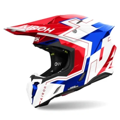 Image de AIROH TWIST 3 DIZZY BLUE/RED GLOSS L