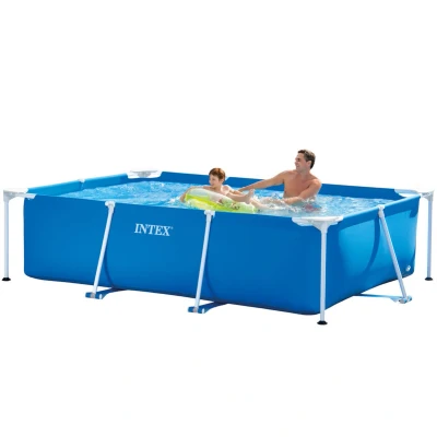 Image de Intex Piscine Metal Frame Junior rectangulaire Tubulaire (l) 2,60 x 1,60 (h) 0,65m