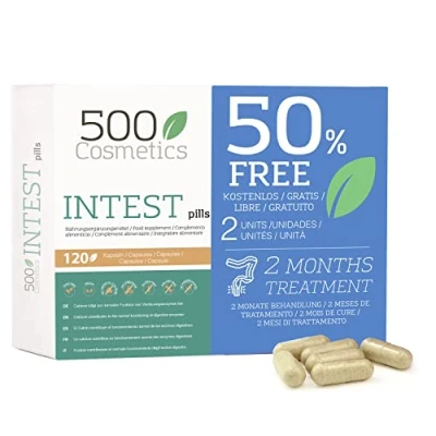 Image de 500Cosmetics Intest Capsules naturelles Pour prévenir et éviter les hémorroïdes Améliore combat la constipation hommes femmes. (2)