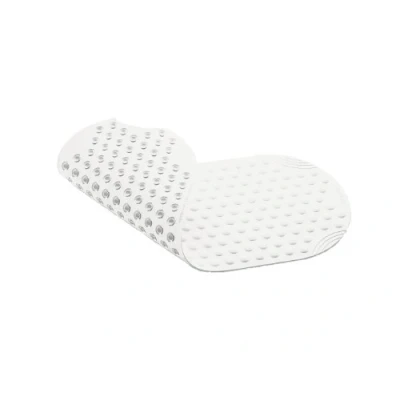 Image de Ridder 68101S 350 Tapis de Baignoire Caoutchouc Synthétique Tecno Blanc 38 x 89 cm