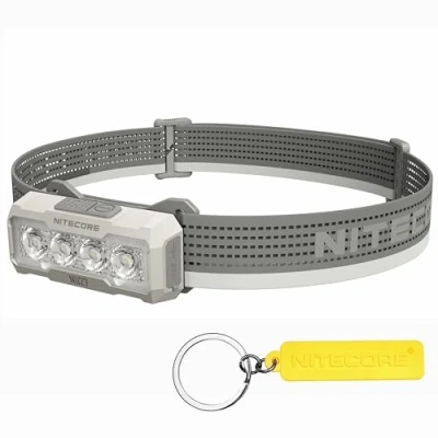 Image de Nitecore NU27 Lampe frontale d&#039;extérieur rechargeable USB C ultra légère 600 lumens Plusieurs températures de couleur Blanc
