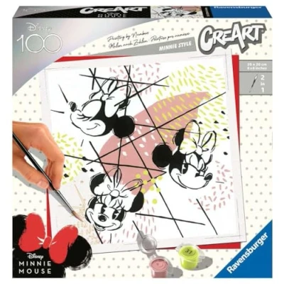 Image de Ravensburger CreArt 23575 Peinture par numéros Minnie Style à partir de 12 Ans
