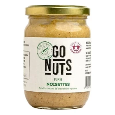 Image de PURÉE DE NOISETTES TOASTÉES 265G, GO NUTS, UNITÉ