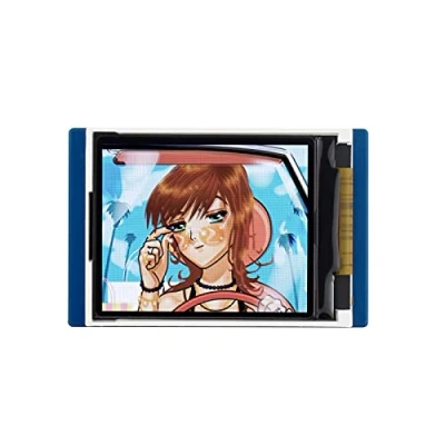 Image de Écran 1.8 Pouces TFT LCD pour Raspberry Pi Pico, 65K RGB Couleurs Display 160x128 Moniteur Module, Intégrée ST7735S Puce, Utilisant SPI Bus, Compatible avec Pico Board