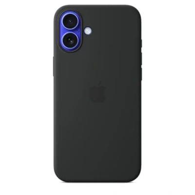 Image de Apple Silicone Back Cover Noir MagSafe iPhone 16 Plus