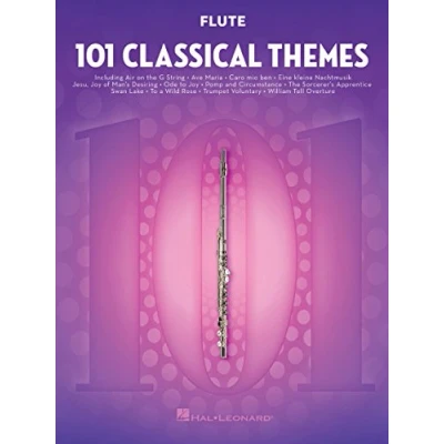 Image de 101 classical themes for flute traversiere