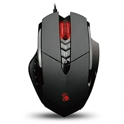 Image de Souris de Jeu Compatible pour A4tech Bloody V7M Filaire USB 3D 3200DPI Optique 8 Touches