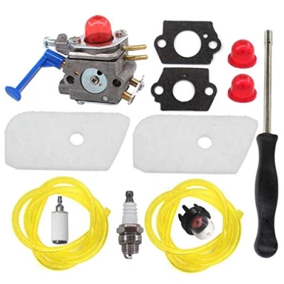 Image de AISEN Carburateur avec filtre à air Clé spéciale pour Husqvarna 124L 125E 125C 125L 125LD 125R 125RJ 128C 128CD 128L 128LD 128LDX 128R 128RJ 128DJX String Trimmer C1Q W40A