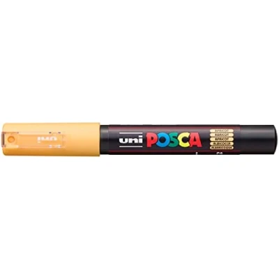 Image de Uni ball Marqueur Posca 186720 Pointe ogive extra fine 0,7 mm Abricot