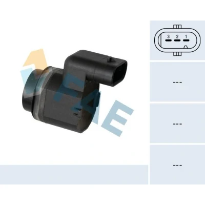 Image de FAE 66066 Capteurs De Recul avant, arrière Récepteur à ultrasons BMW: 5 Touring, X5, X3