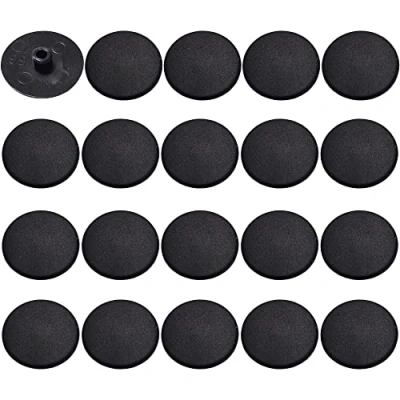 Image de cyclingcolors 20x Cache vis Plastique Noir tête Plate CHC et FHC 15mm 6 pans Creux Allen SW4 Hexagonal Meuble Table Chaise Capuchon Bouchon Trou Protection