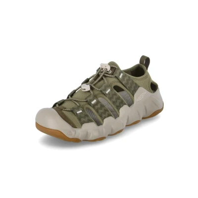 Image de KEEN Homme Hyperport H2, Respirant, Facile à Porter, Confortable pour la randonnée et l&#039;eau Sandales, Martini Olive Plaza Taupe, 42 EU